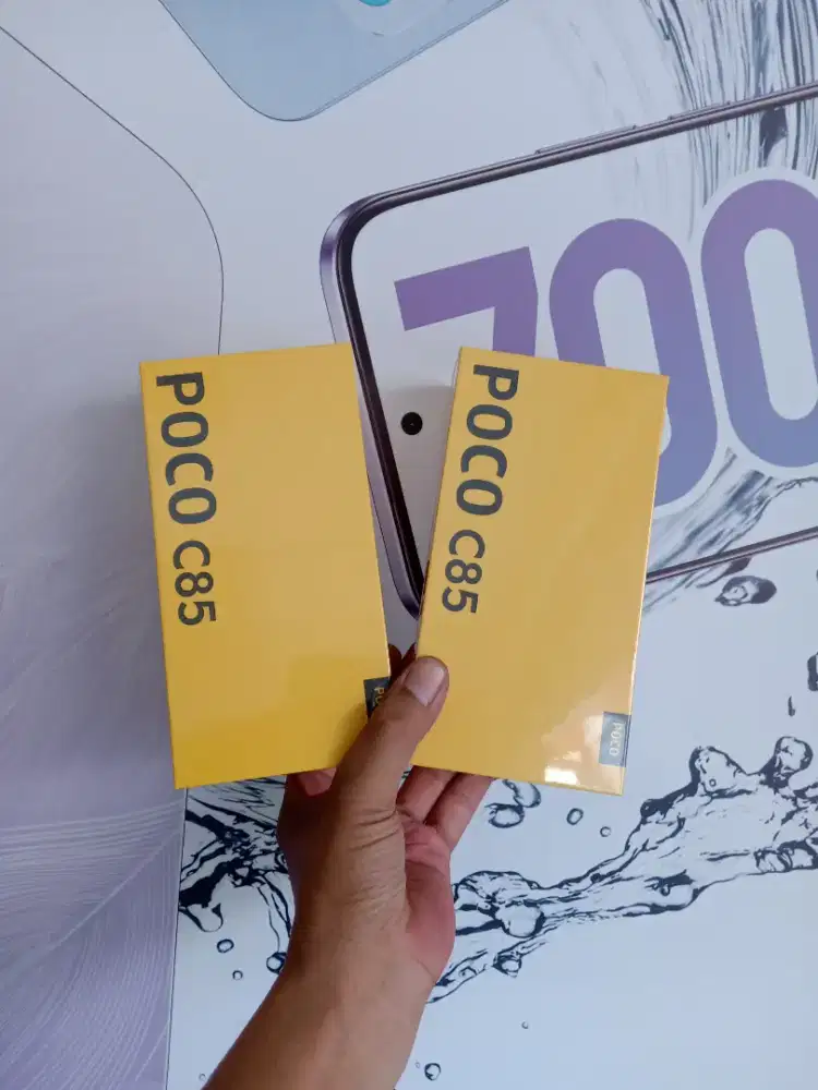 Berminat silahkan WA Poco C85 NFC 6+6/128 Garansi resmi 15bln