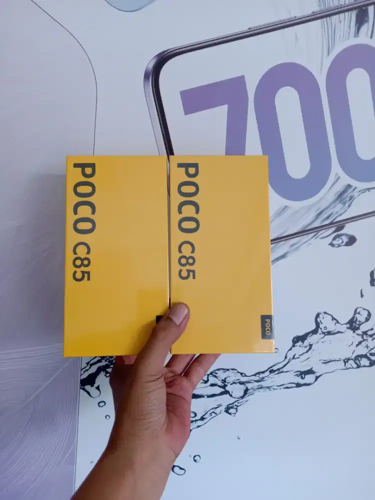 Berminat silahkan WA  Poco C85 NFC 8+8/256 Garansi resmi 15bln