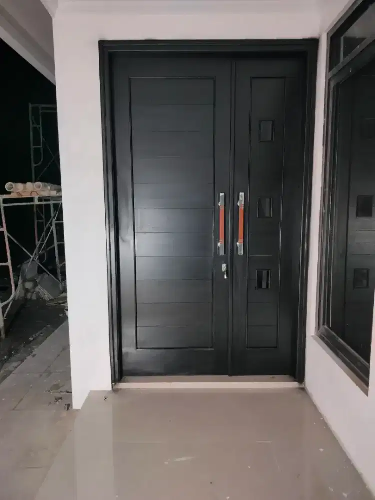 Daun pintu jati minimalis