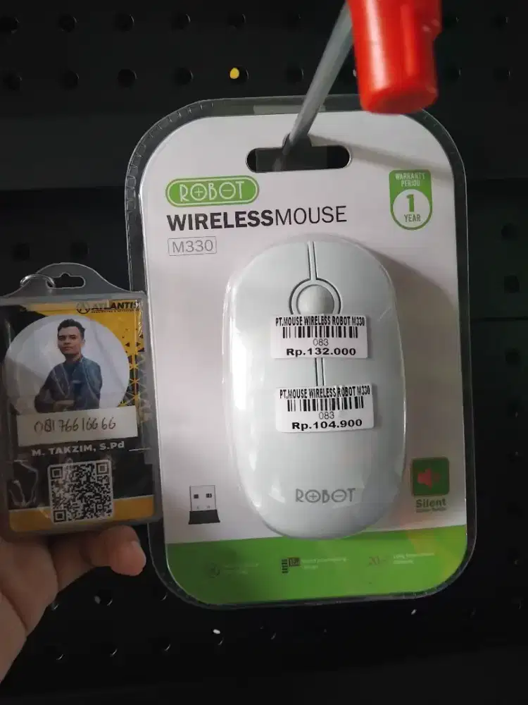 PT. MOUSE WIRELESS ROBOT M330 ATLANTIS DAHSYAT