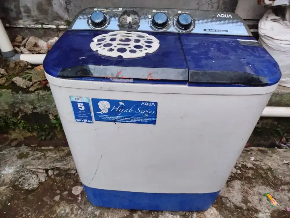 Bismillah dijual mesin cuci aqua normal