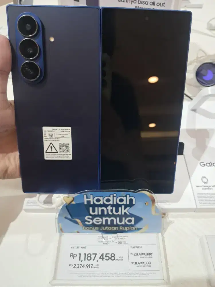 Galaxy Zflip7 & Zfold7 
BISA CICIL 0% TANPA BUNGAA!