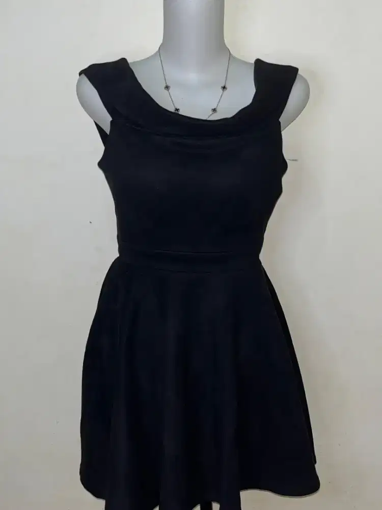 Dress wanita bahan tebal