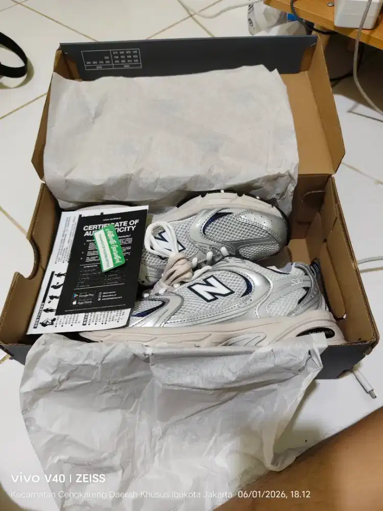 New Ballance 530 Steel Grey