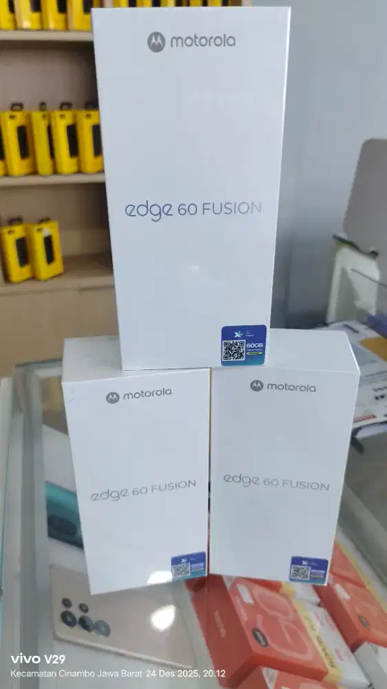 Motorola edge 60 fushion 5G 12/256 AMOLED baru spesial promo