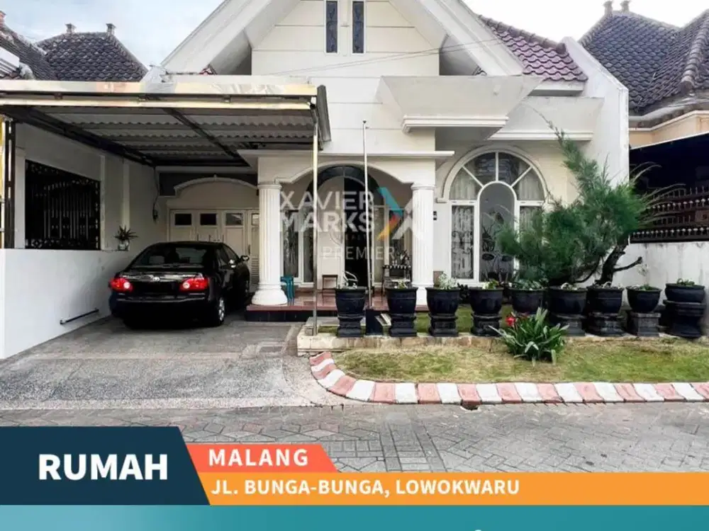 Rumah Terawat Di Private Cluster Jalan Bunga-Bunga Lowokwaru Malang