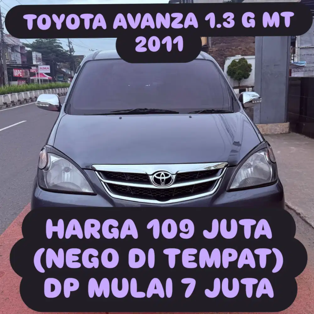 Toyota Avanza 2011 Bensin
