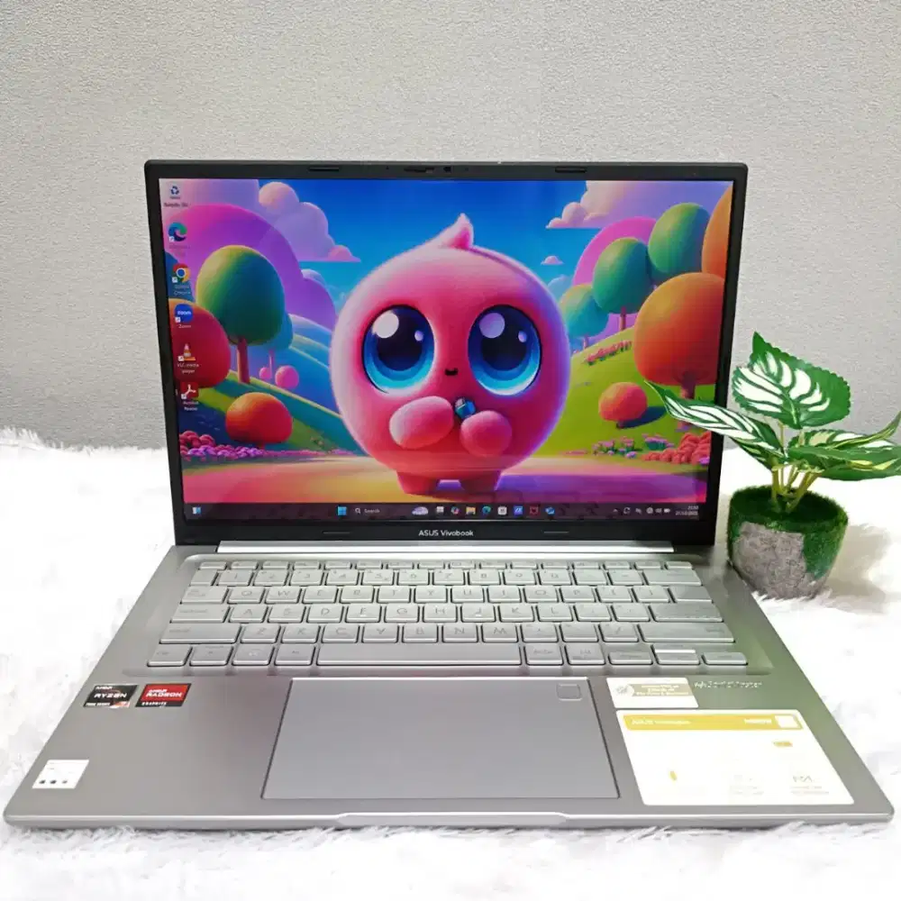 LAPTOP LAYAR OLED AMD RYZEN 7 ASUS VIVOBOOK M1405YA GARANSI RESMI