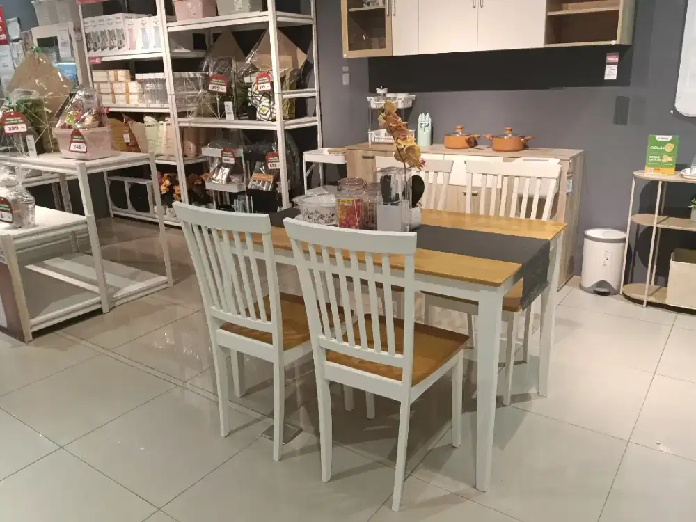 Promo set meja makan yuma