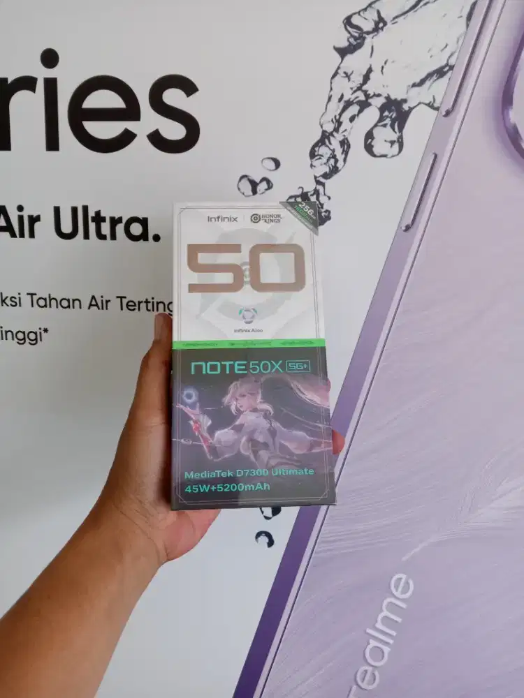 Berminat silahkan WA Infinix Note 50x 5G 8+8/256 Garansi resmi 1thn