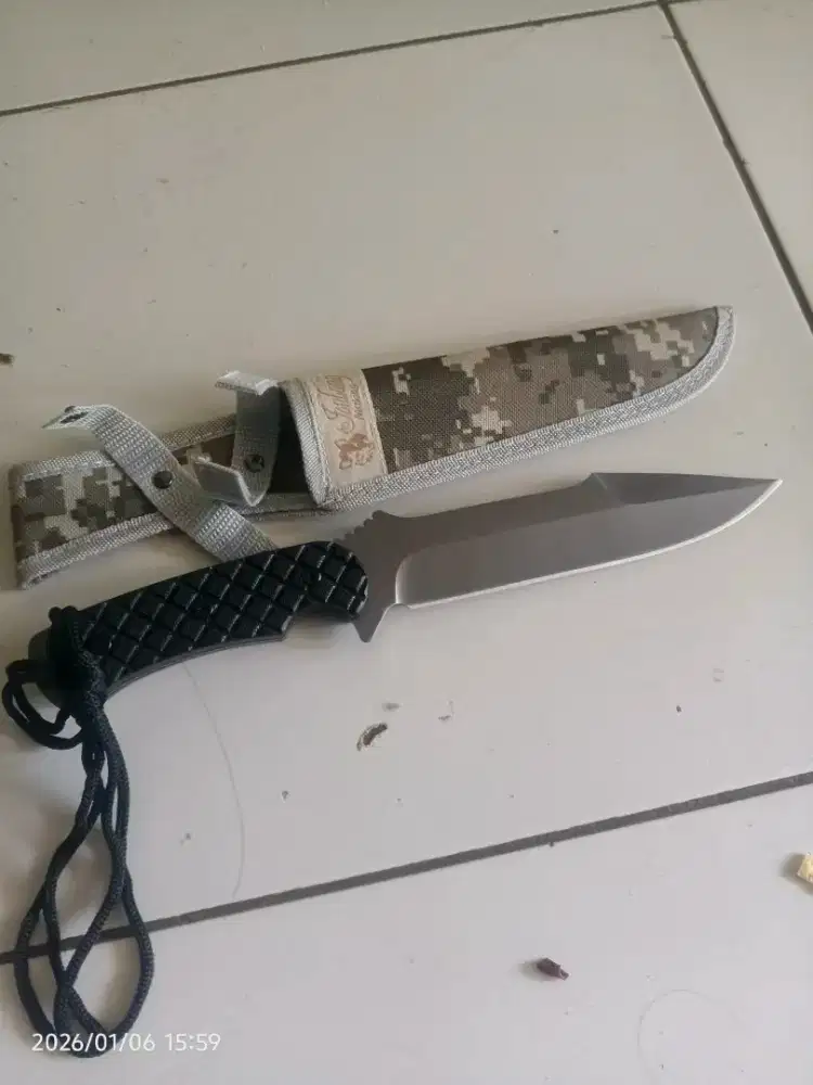 Pisau survival Columbia SA30 stainless steel fulltang