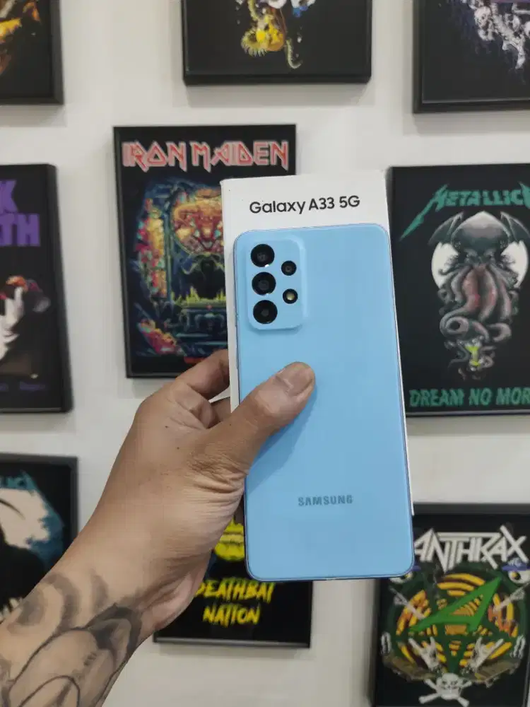 Samsung A33 5G 8/128 Fullset Murah
