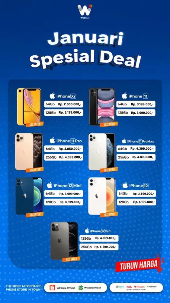 MENJUAL PRODUK APPLE RESMI / SECOND INTER