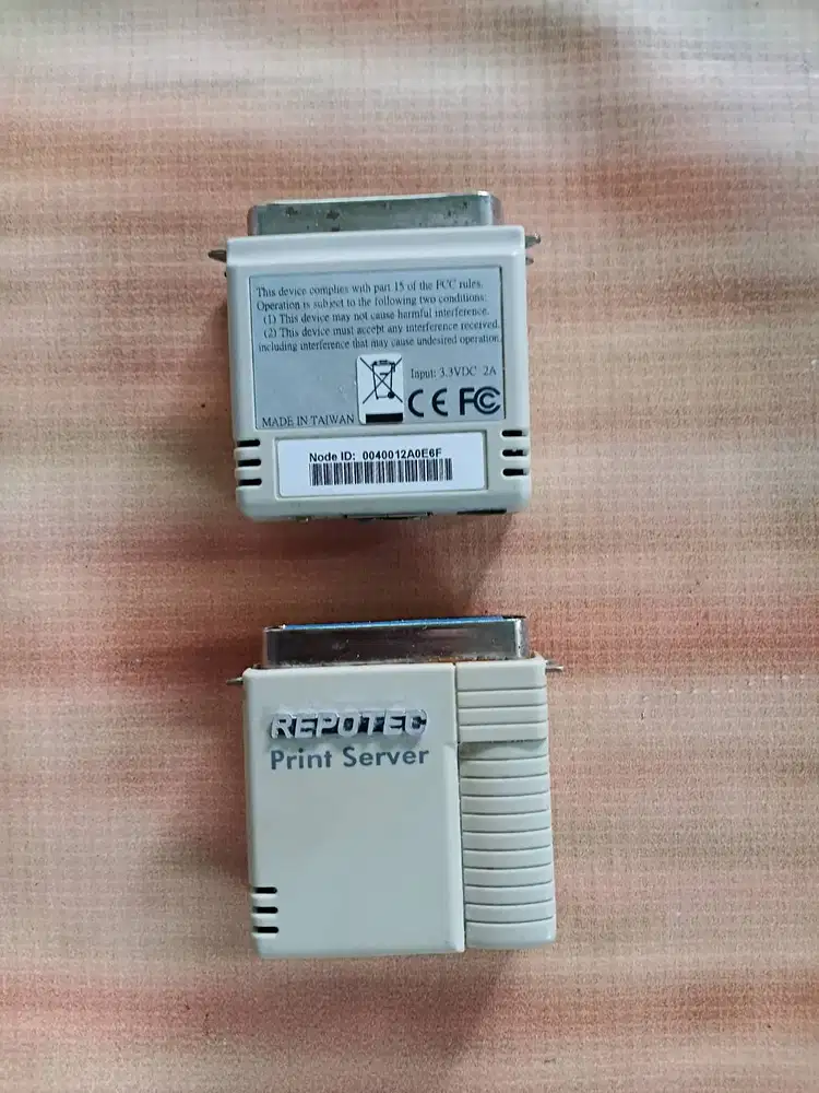 Konverter PRINTER server LPT KE LAN merk REPOTEC fast speed