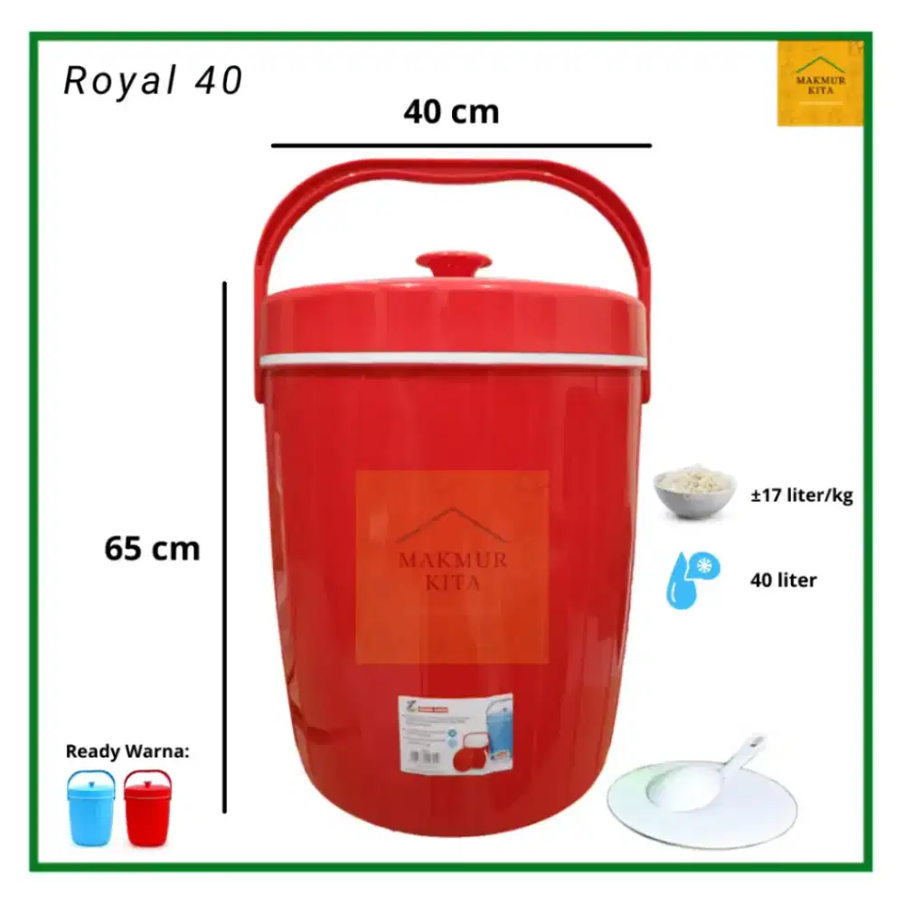 JUAL TERMOS NASI 40LITER MERK ROYAL