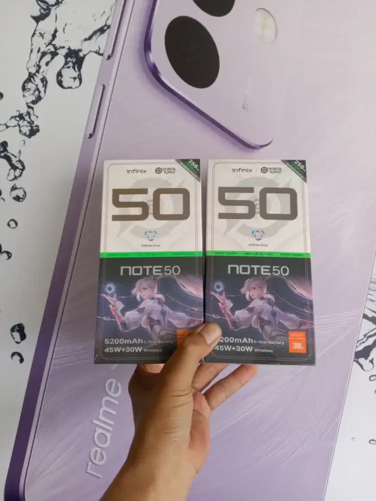 Berminat silahkan WA Infinix Note 50 8+8/256 Garansi resmi 1thn
