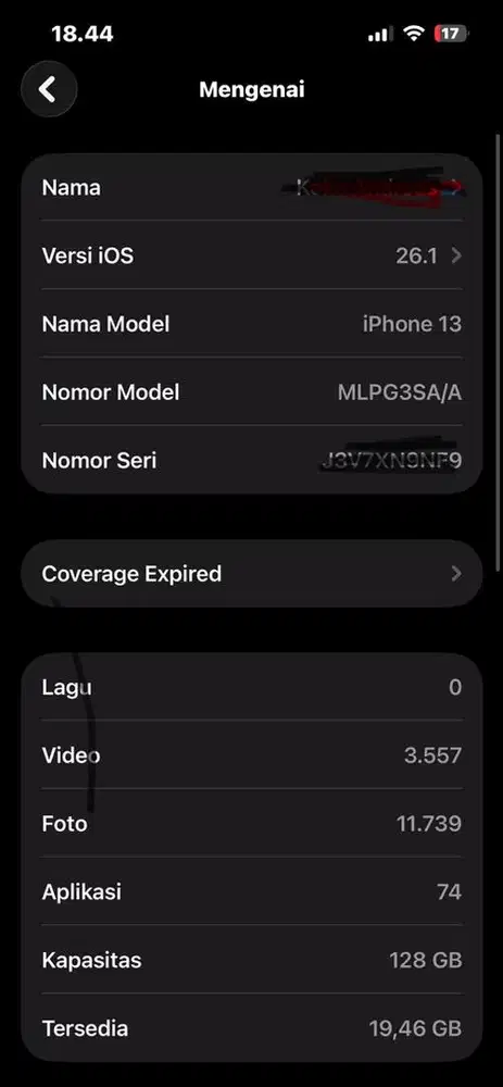 Iphone 13 128gb white