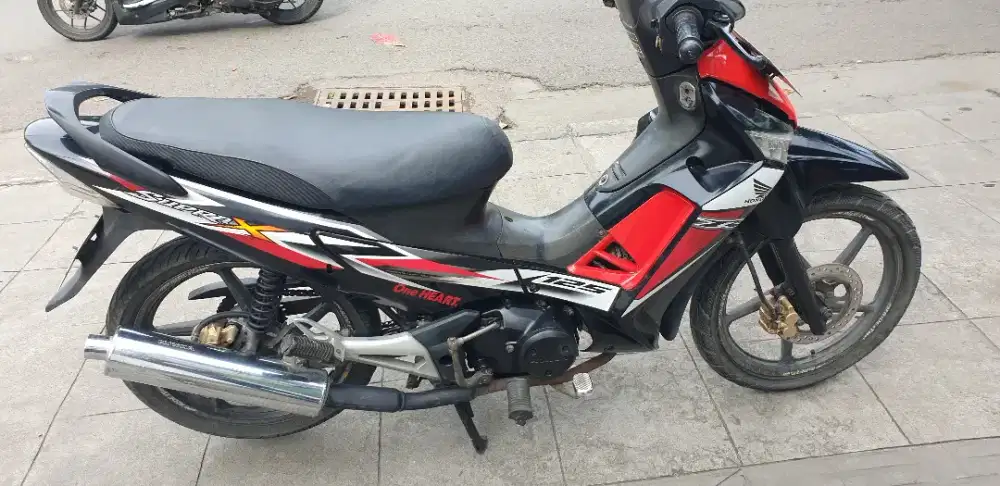 Supra X 125 Tr th 2013 satu hati mulus pjk baru