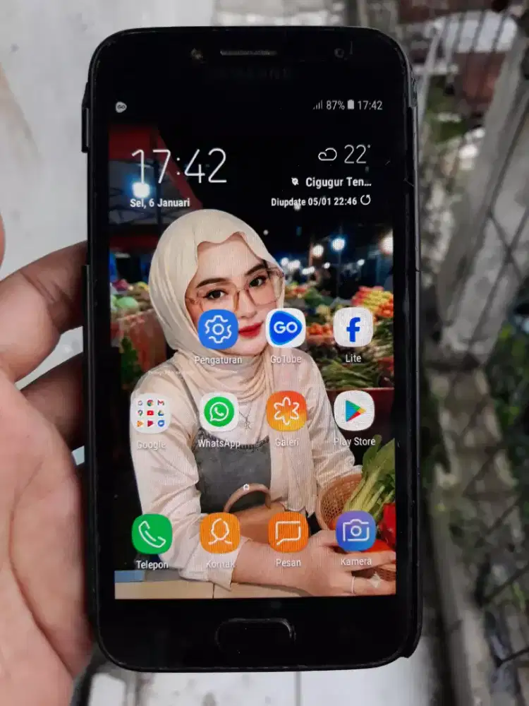 Samsung galaxy J2 pro 4G 2/16 layar 5 inchi amoled