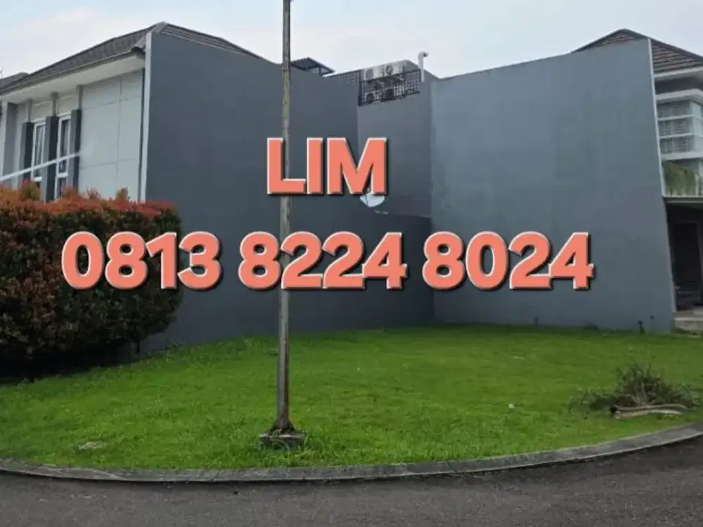 DIJUAL MURAH TANAH KAVLING POSISI HOOK LT 147 KOTA WISATA CIBUBUR BOGOR