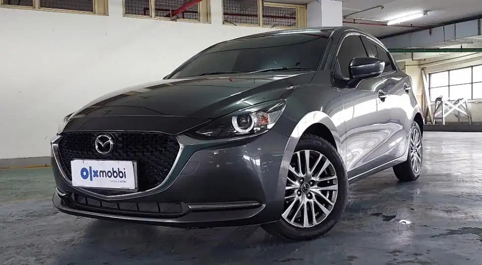 Pajak Panjang TDP 10JT Mazda 2 1.5 GT Skyactiv Bensin-AT 2019 Abu-Abu