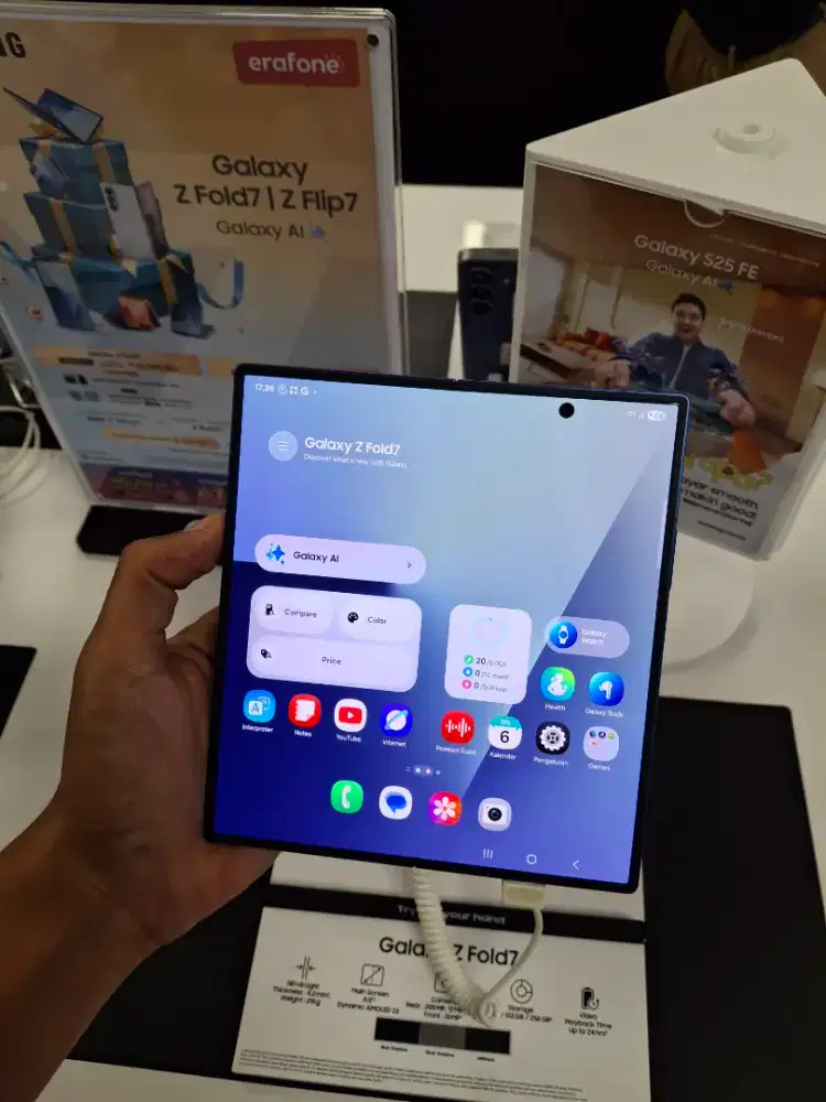 SAMSUNG Z FOLD7 BUNDLING BUDS 3 FE DAN FREE SPEAKER PREMIUM