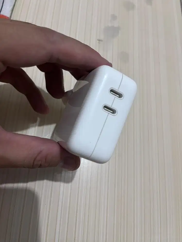 Charger ORIGINAL Apple 35W Dual Port type C