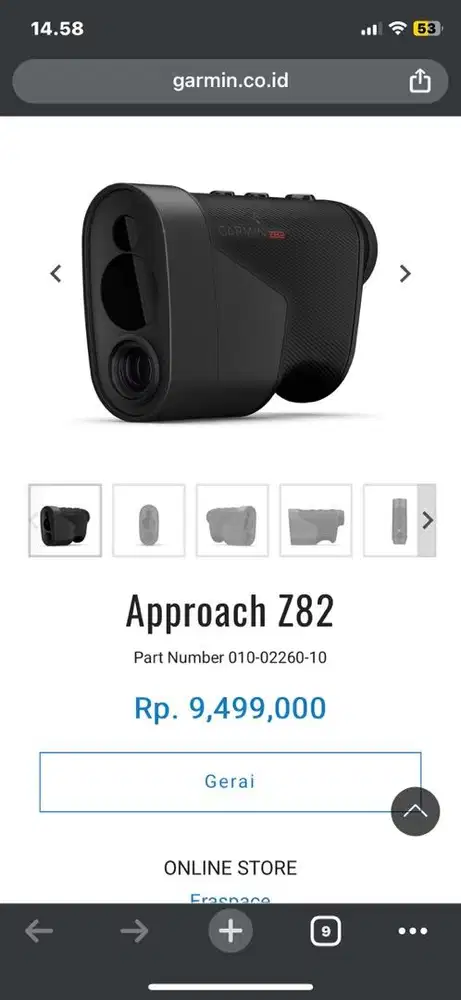 Gps golf garmin approach z28