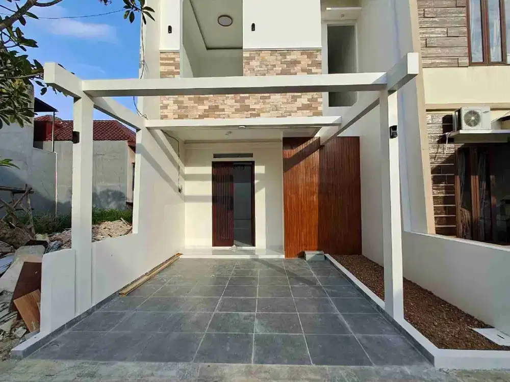 Rumah Modern  Minimalis Dalam Townhouse  Di Jagakarsa