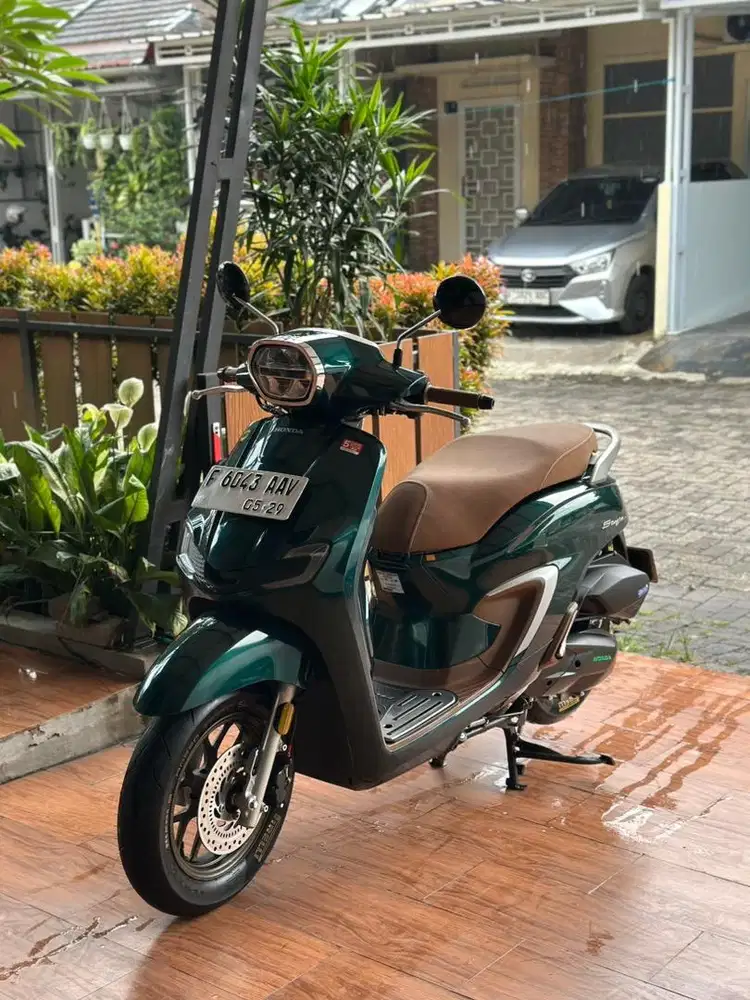 Honda Stylo 160 ABS 2024 hijau rawatan