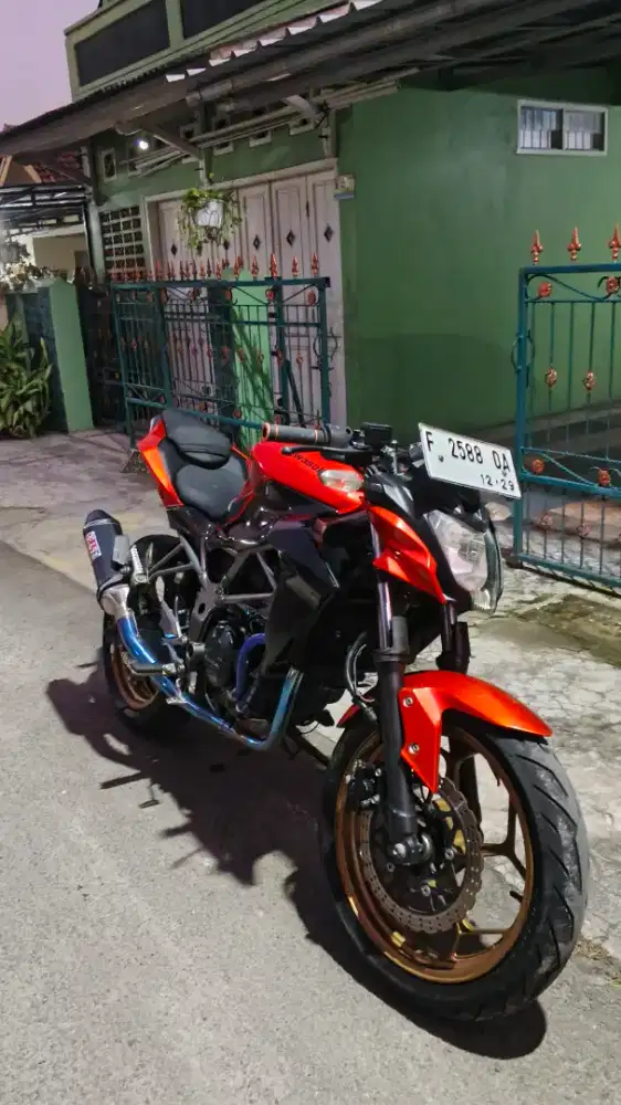 Kawasaki Z250sl 250cc 2014 orange