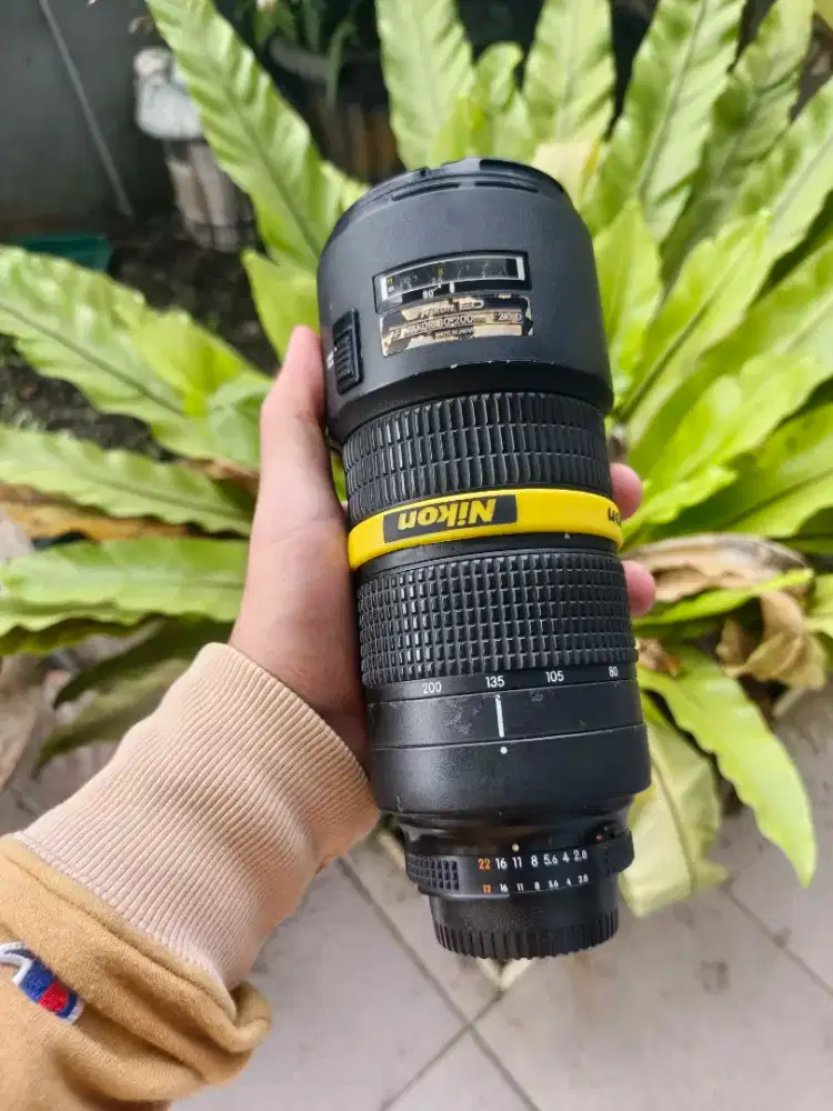Lensa tele Nikon 80-200 gen afd gen 3