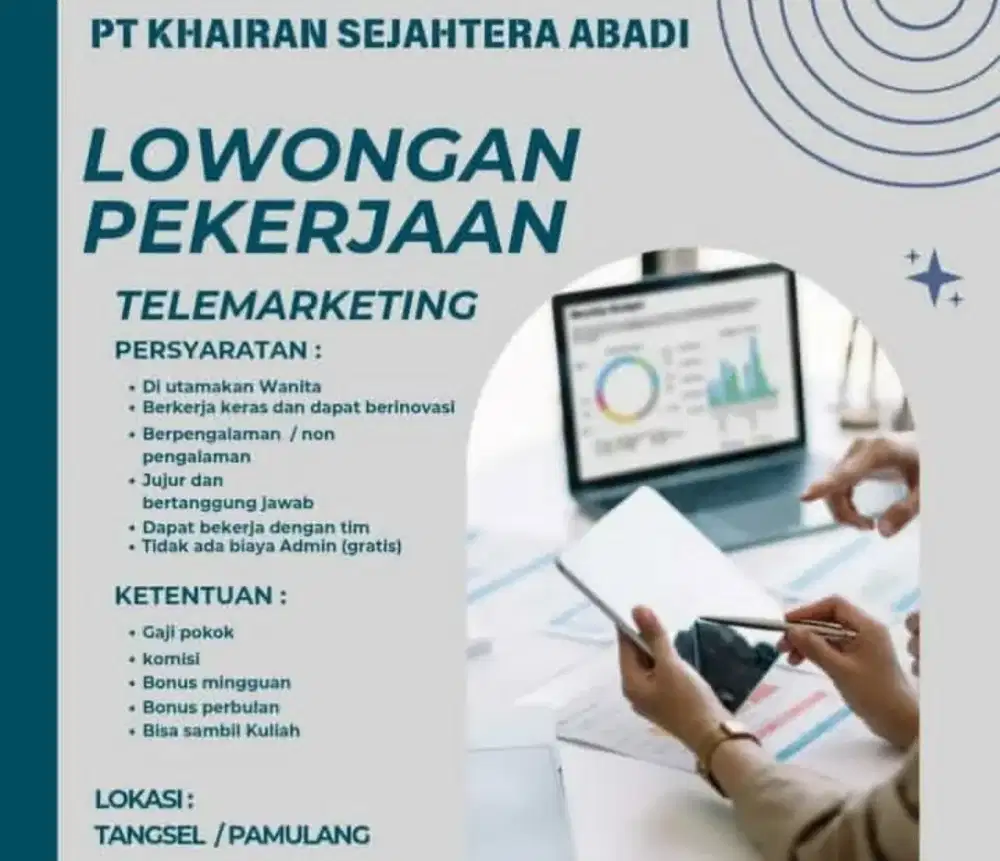 Telemarketing cc dan KTA