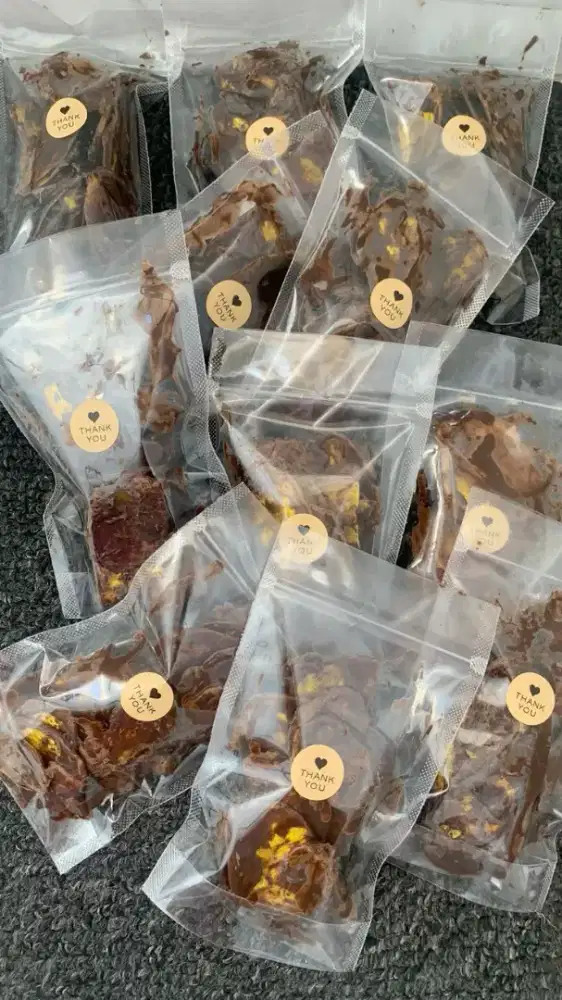 Keripik pisang coklat