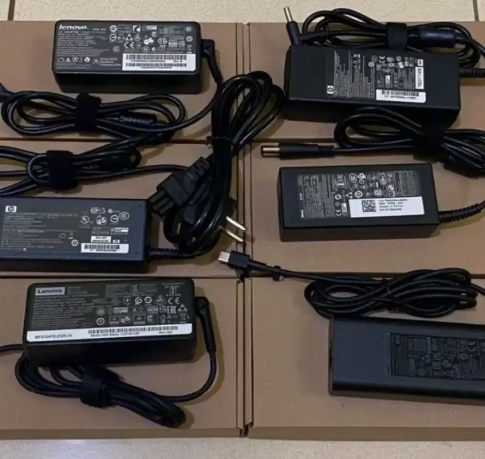 Adaptor charger laptop semua merk Ready