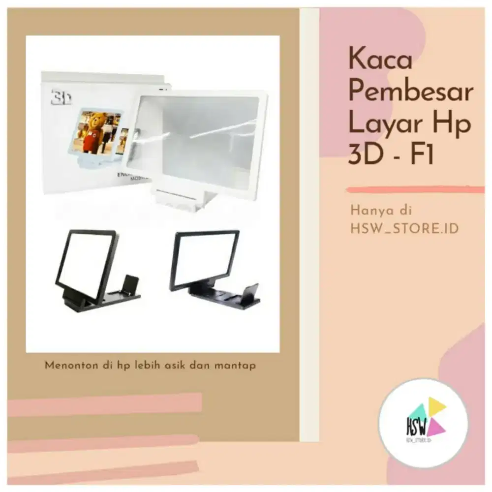 Pembesar Layar 3D untuk nonton