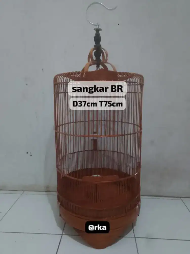 sangkar branjangan bulat plistur pondok cabe