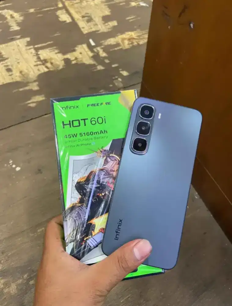 Infinix Hot 60i 6/128 hitam