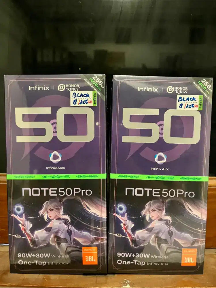 Infinix Note 50 Pro 8GB+8GB/256GB Jual Murah New Segel
