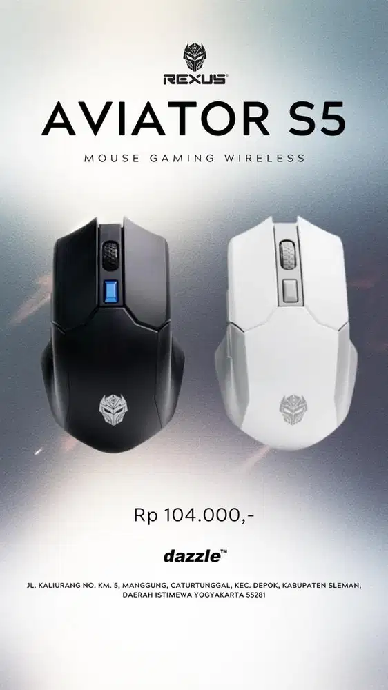 REXUS AVIATOR S5 GAMING WIRELESS