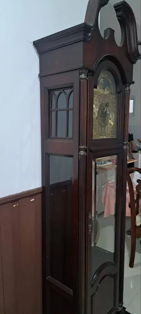 Jam Grandfather Clock Merk Howard Miller Original USA Build in 1987