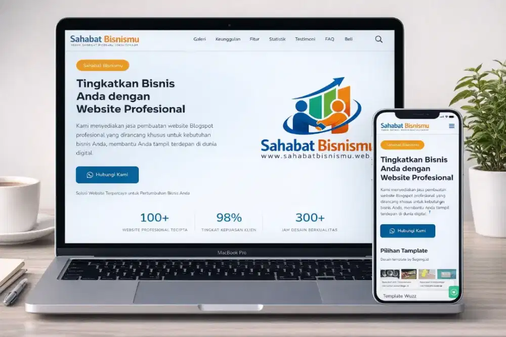 Jasa pembuatan website platform blogspot