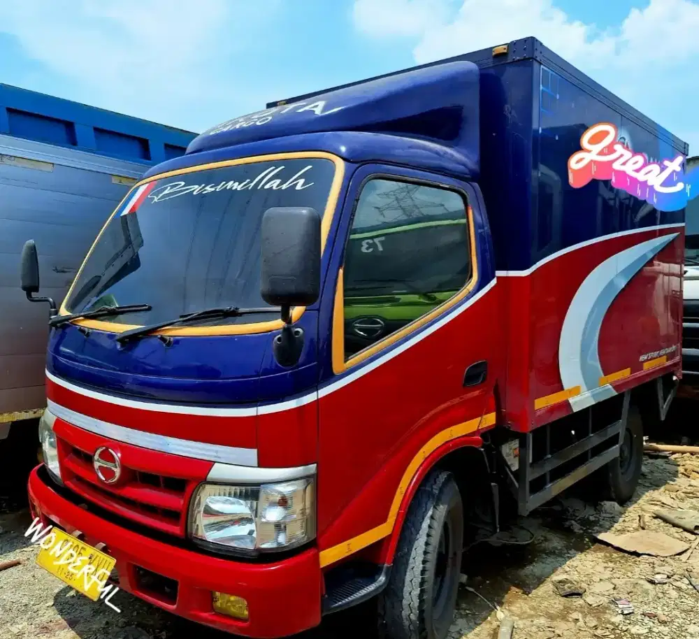 Hino Dutro 4ban 110SD Turbo box Ors Bio solar Canter mulus GIGA colt