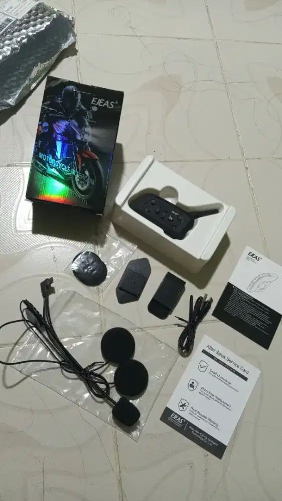 INTERCOM EJEAS V6 PRO PLUS (V6 PRO+) SECOND 6 HARI