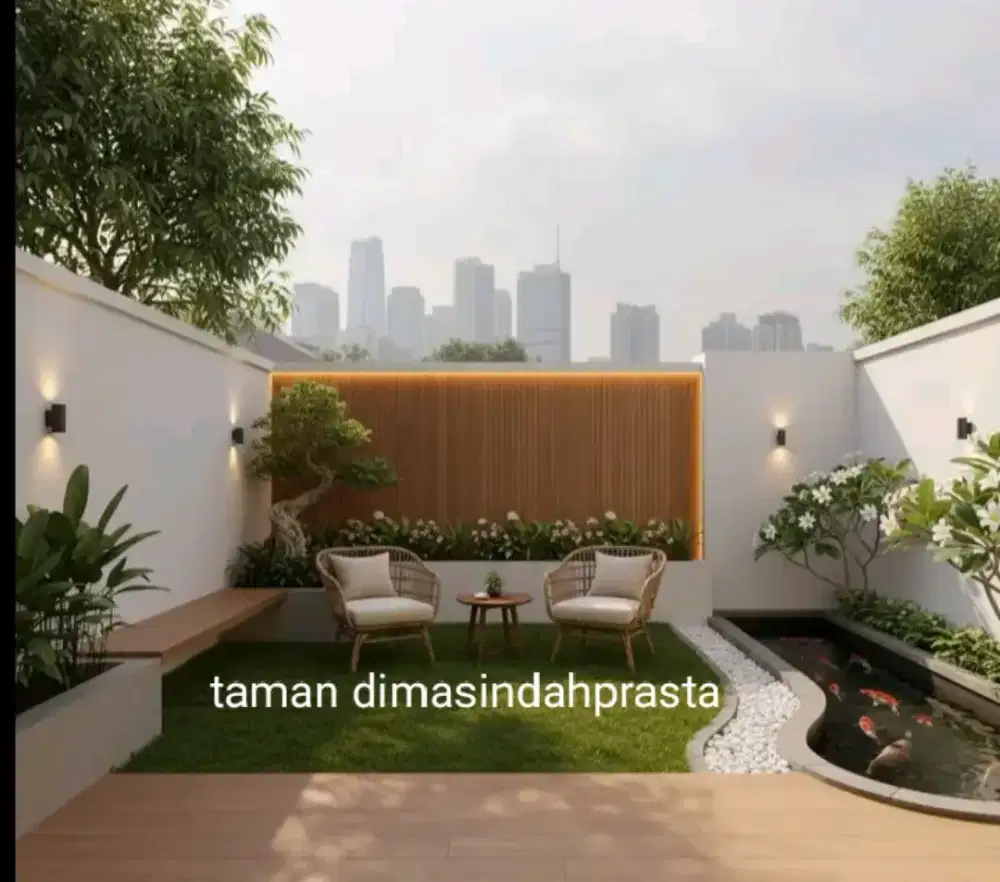 Jasa bikin tamanan