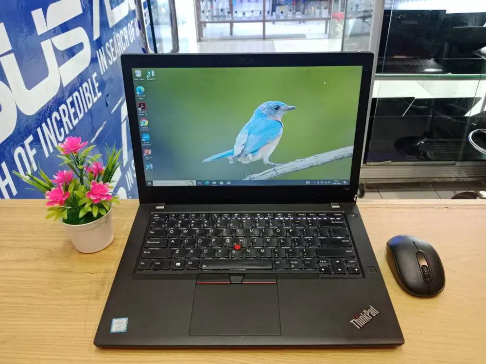 PROMO LAPTOP ORANG KANTORAN TANGGUH LENOVO THINKPAD T480 CORE i7 GEN 8