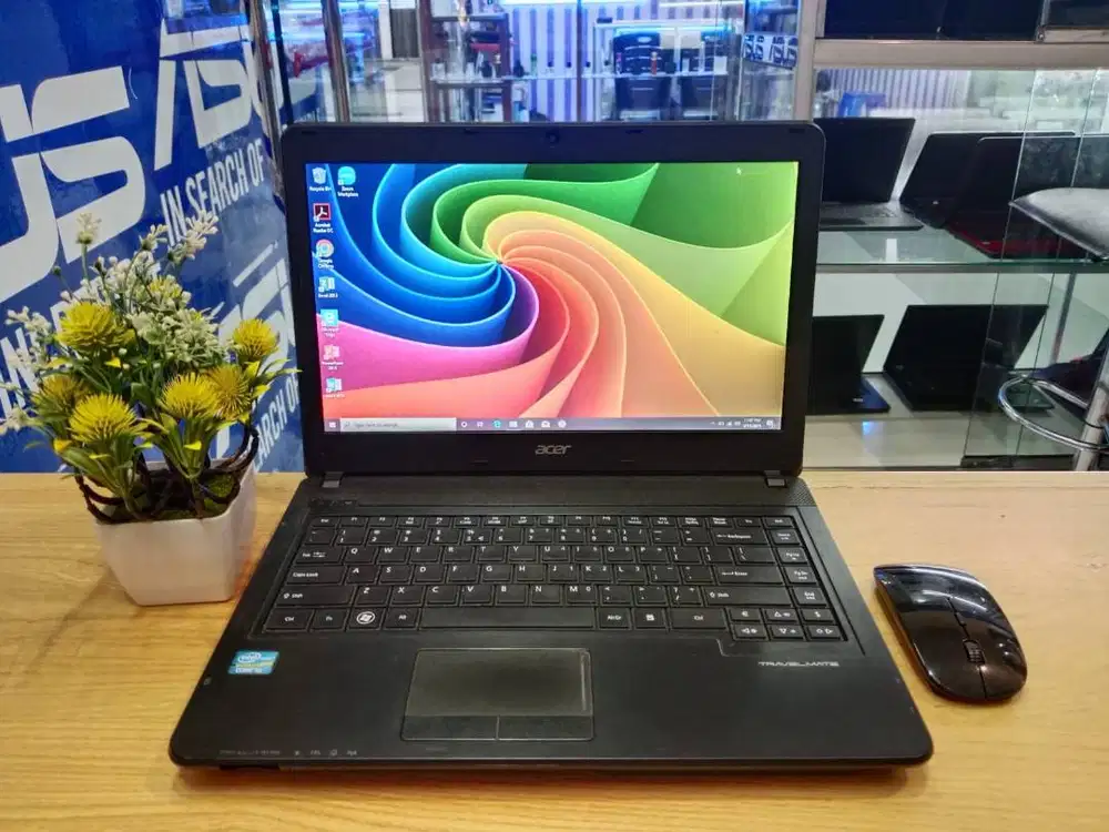 PROMO LAPTOP ACER TRAVELMATE P243 CORE I3 RAM 4GB HDD 500GB