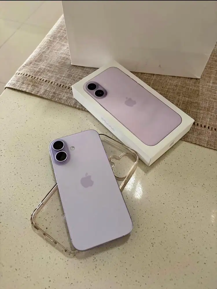 IPHONE 17 256 GB LAVENDER IBOX GARANSI ON