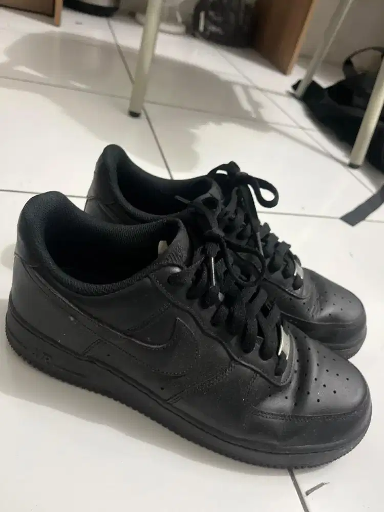 Nike air force 1 Hitam mulus jarang dipake ori