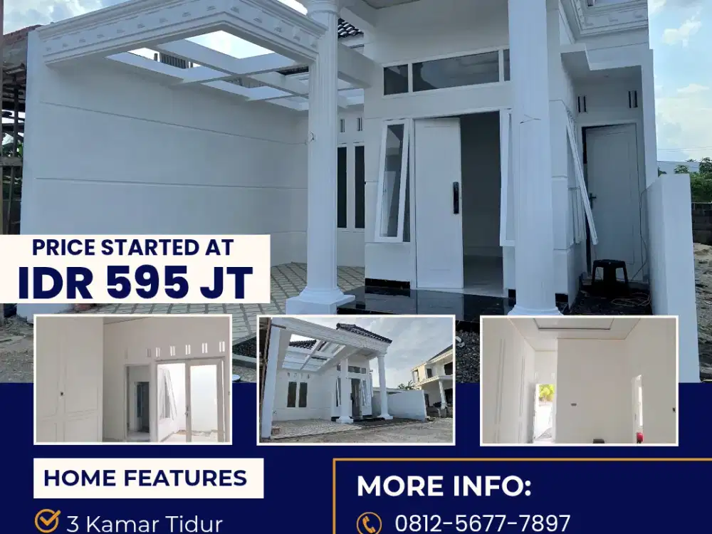 RUMAH MEWAH ONE GATE LOKASI SANGAT STRATEGIS